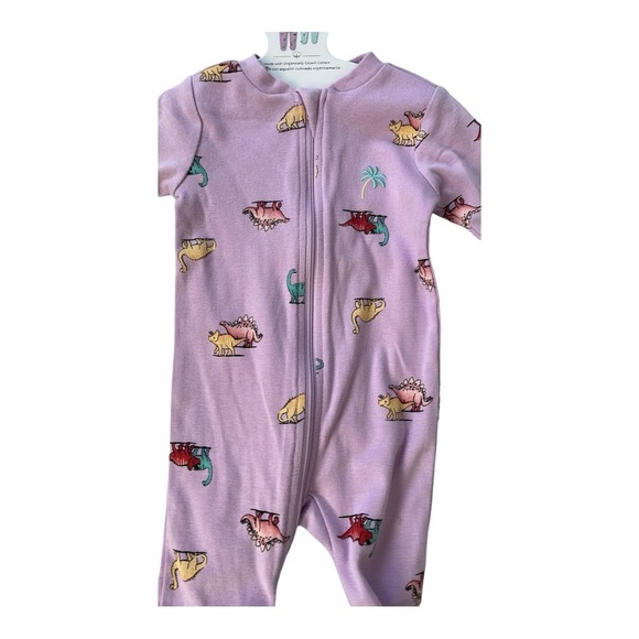 ♥️Pekkle♥️2 Pack Girl Infant pajamas size 6 months - Picture 3 of 8